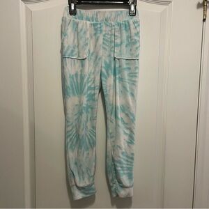 Justice Light Blue and White Sleepwear